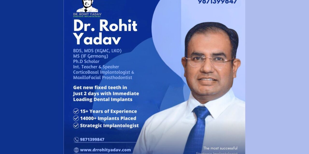 Transform Your Smile Instantly with Immediate Functional Loading Implants by Dr. Rohit Yadav